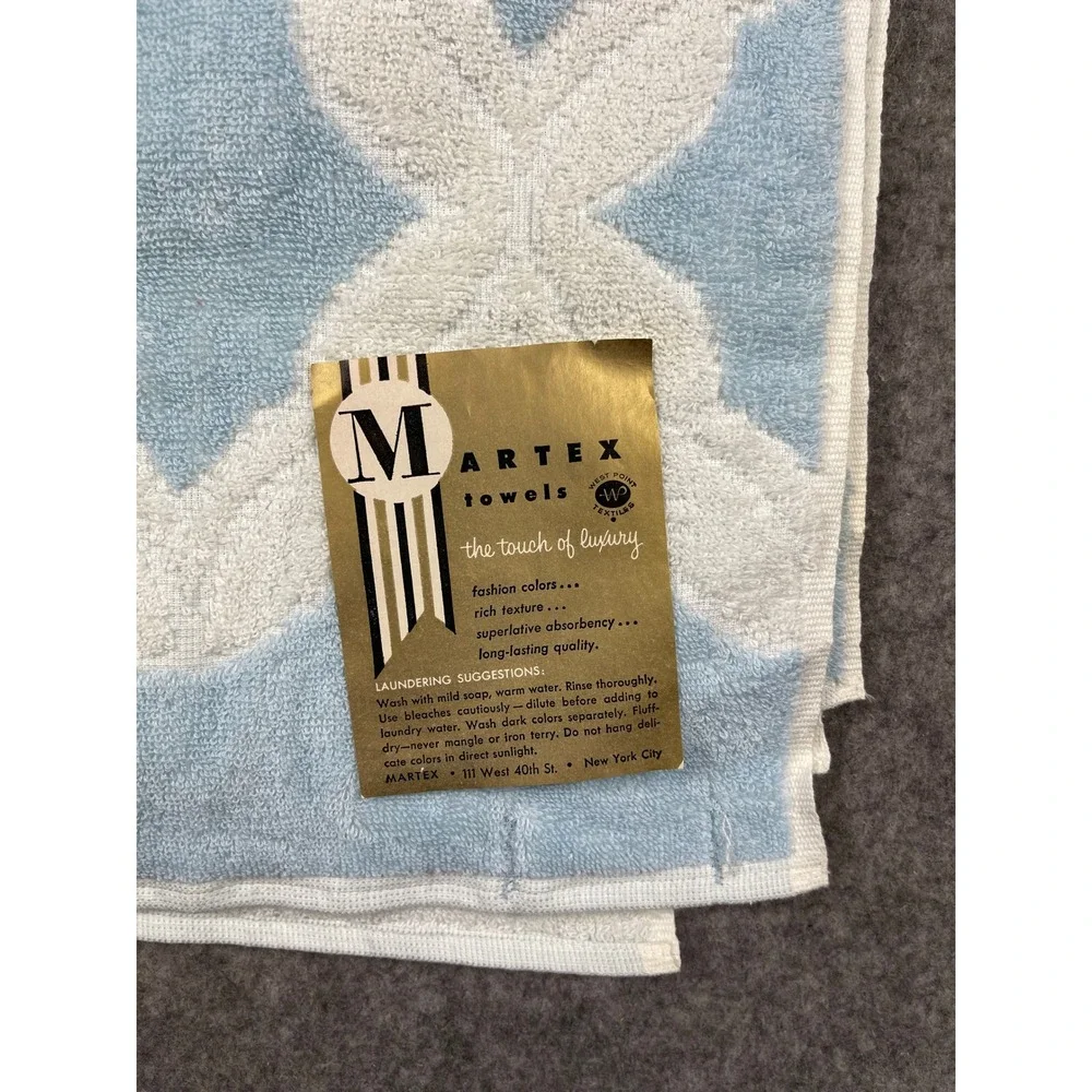 Martex vintage towel